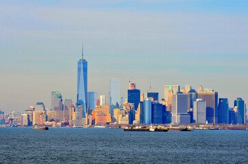 Naklejka premium new york city skyline