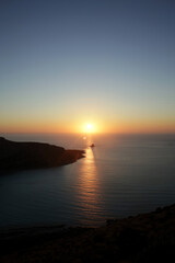 Balos beach sunshine lagoon mountain crete island summer 2020 covid-19 season holidays high quality...