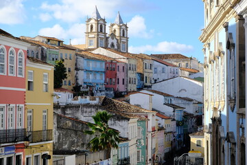 Salvador Bahia Brazil - Historic town colonial architecture