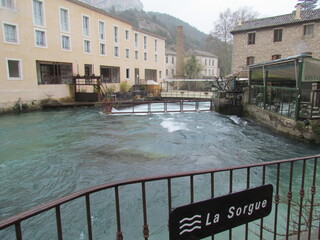 Canal in Fontain de Vaucluse