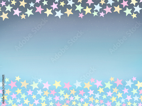カラフルな手描きタッチの星 夜空の背景 Wall Mural 桜 マチ カラフルな手描きタッチの星 夜空の背景 Wall Mural 桜 マチ