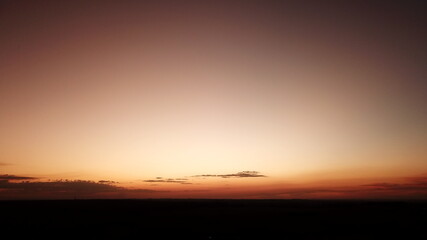 
beautiful sunset, golden hour