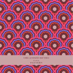 Flowers seamless tile pattern