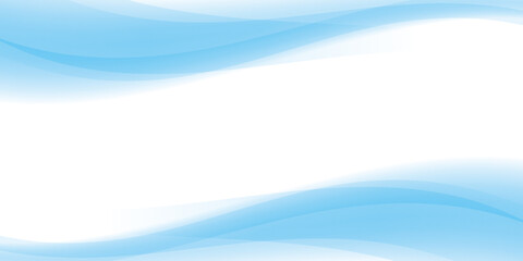 滑らかな曲線の背景　青