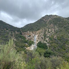 Fototapeta premium waterfall in the mountains