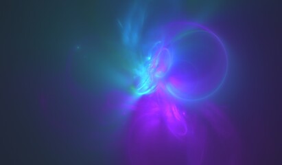 abstract blue background with rays computer generated illustration