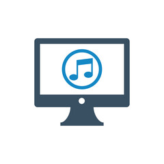 Audio computer icon