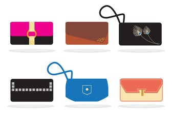 woman's clutch collection