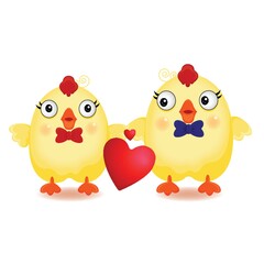 chicks in love