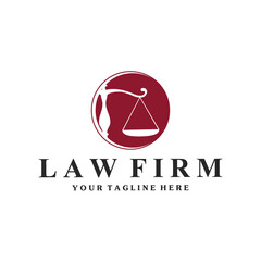 lawyer,judge logo design vector template
