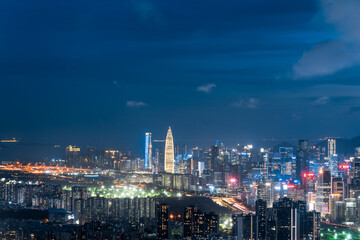 Obraz premium Shenzhen Houhai Financial District