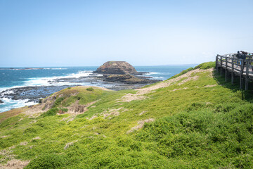 view of the coast of the sea