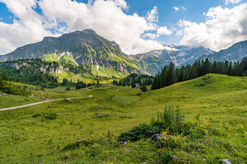 Fantastic hike in the beautiful Lechquellen Mountains