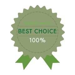 premium quality label