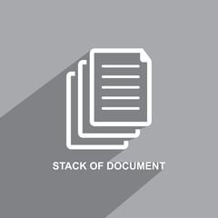 document stack icon,business icon