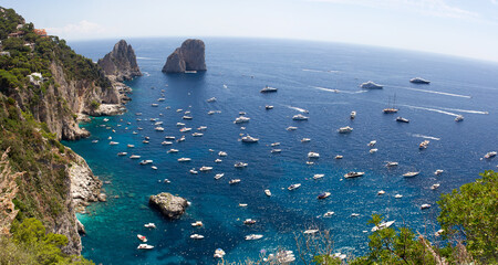 view of the coast of the mediterranean sea