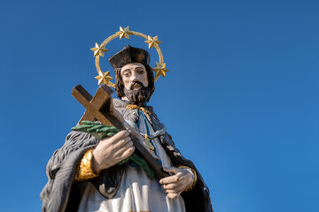 Obraz premium Statue des Heiligen Nepomuk