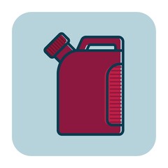 gasoline bottle