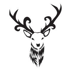 reindeer tattoo design