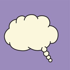 cloud thought bubble