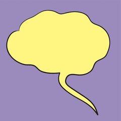 cloud speech bubble