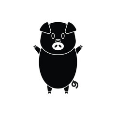 pig Icon Vector design illustration