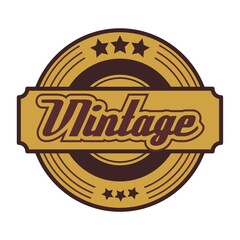 vintage label