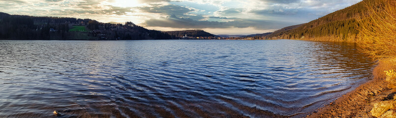 Nature in Alsace. France and Germany