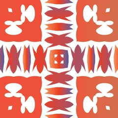 Ethnic ceramic tile in mexican talavera.