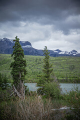 lake in the mountains