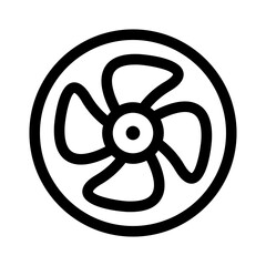Fototapeta premium Fan icon