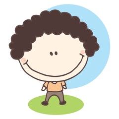 boy standing
