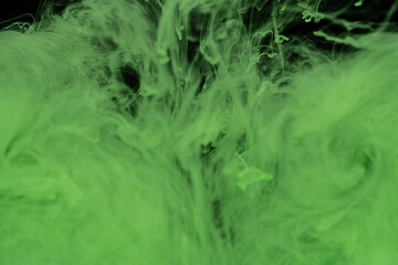 水に溶けるインク　緑