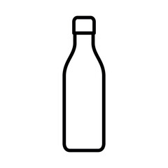 Bottle sport icon vector logo design template