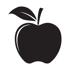 apple silhouette