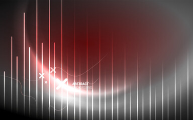 Abstract background - neon line design for Wallpaper, Banner, Background, Card, Book Illustration, landing page