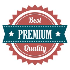 premium quality label