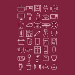 home appliances and kitchenware