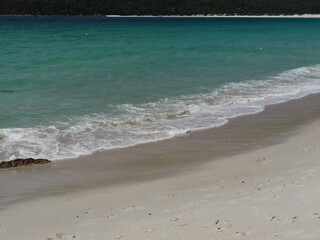 beach and waves