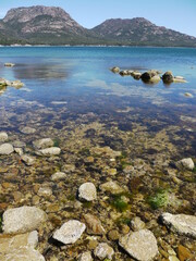 Rocky lake