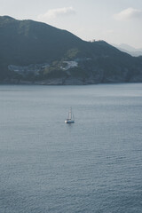 Sailboat on the ocean - 365147015