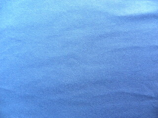 Blue color cotton fabric textured background