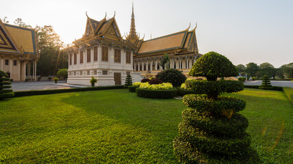 The royal palace in Cambodias capital Phnom Penh