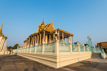 The royal palace in Cambodias capital Phnom Penh