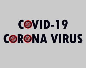 Coronavirus 2019-nCov novel coronavirus concept,  Corona Virus in Wuhan