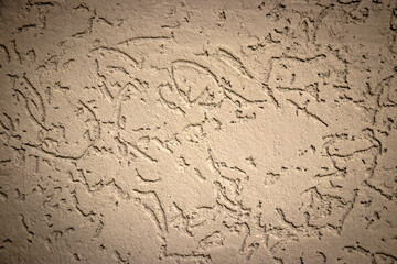  Texture of a concrete wall covered with decorative plaster