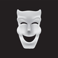 mask with happy expression