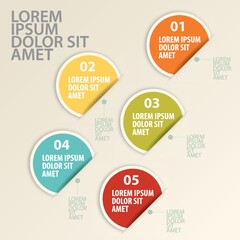 infographic template design