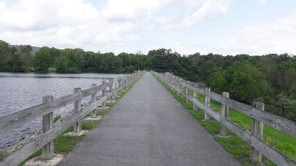 Fototapeta premium Path near Lake