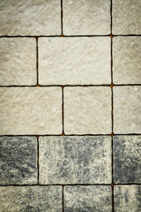 Fototapeta premium Background of white grey brick wall